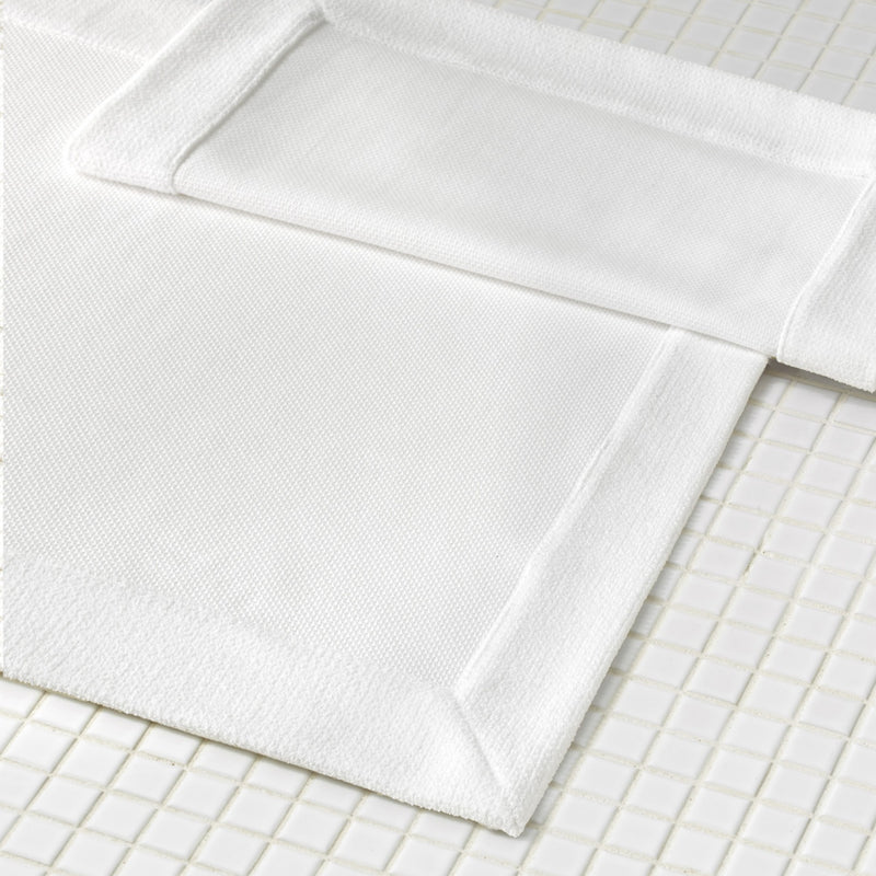 Lotus White Tub Mat