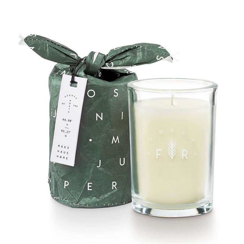 Bagged Glass Candle - Home Basics Panamá