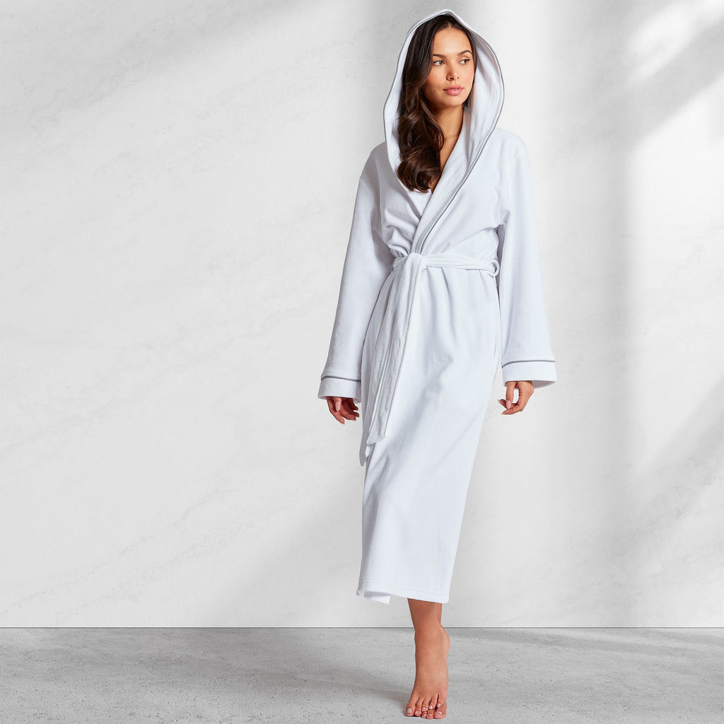 Provence Hooded Terry Robe
