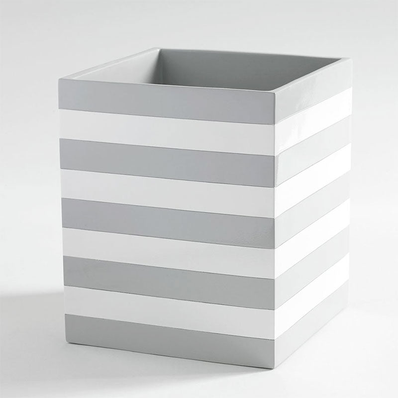 Cabana White Waste Basket