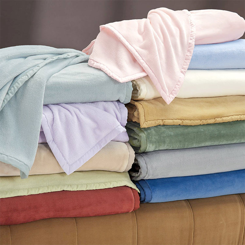 Cotton Flece Blanket - Home Basics Panamá